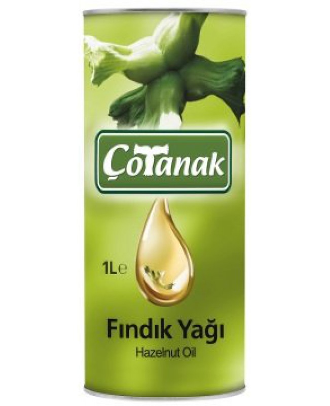 Çotanak 1L Fındık Yağı