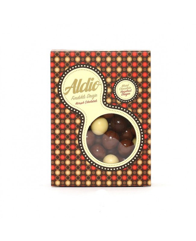 Aldio Karışık Çikolatalı Fındıklı Draje